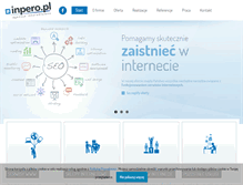 Tablet Screenshot of inpero.pl